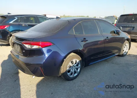 2025 Toyota Corolla Le z USA, uszkodzony, nr VIN 5YFB4MDE9SP288779